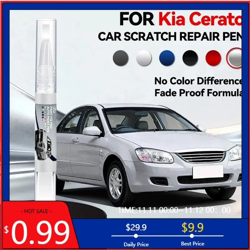 

Vehicle Dedicated Exclusive For KIA CERATO 2018-2025 BD Paint Repair Pen Touch Up Scratch Remover DIY Auto Accessories Black Whi