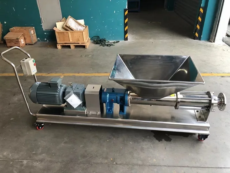 Factory Sale High Pressure Single Screw Pump Slurry Progressive Cavity Pump for High Viscosity Liquids