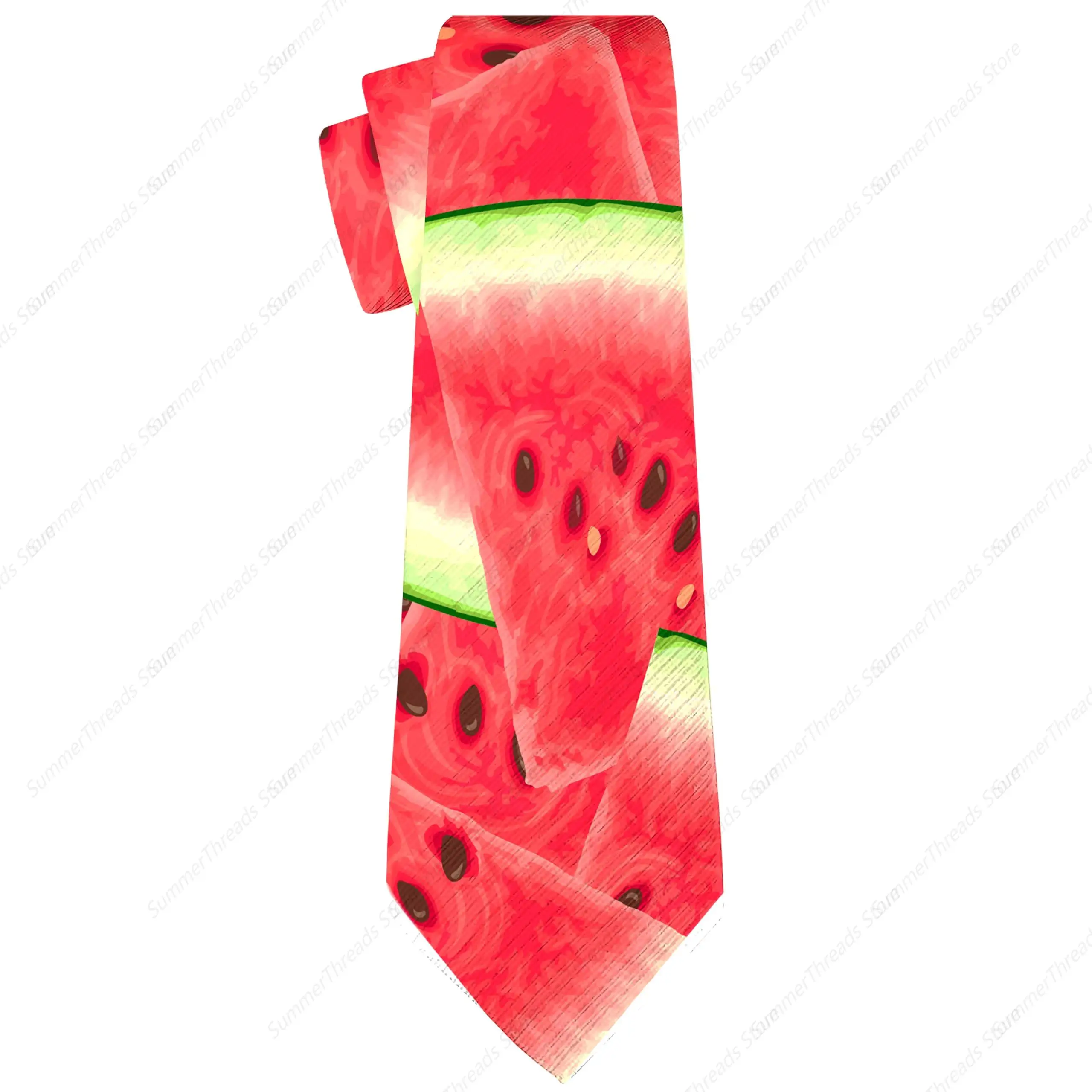 Watermelon Necktie for Men Boys Novelty Ties Formal Suit Necktie for Men Necktie for Wedding Business Party