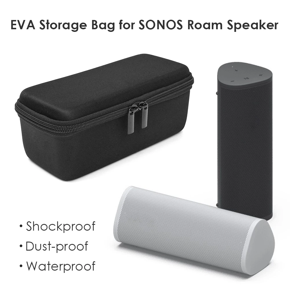 For Sonos Roam Travel Carrying Case Hardshell EVA Portable Storage Carry Case