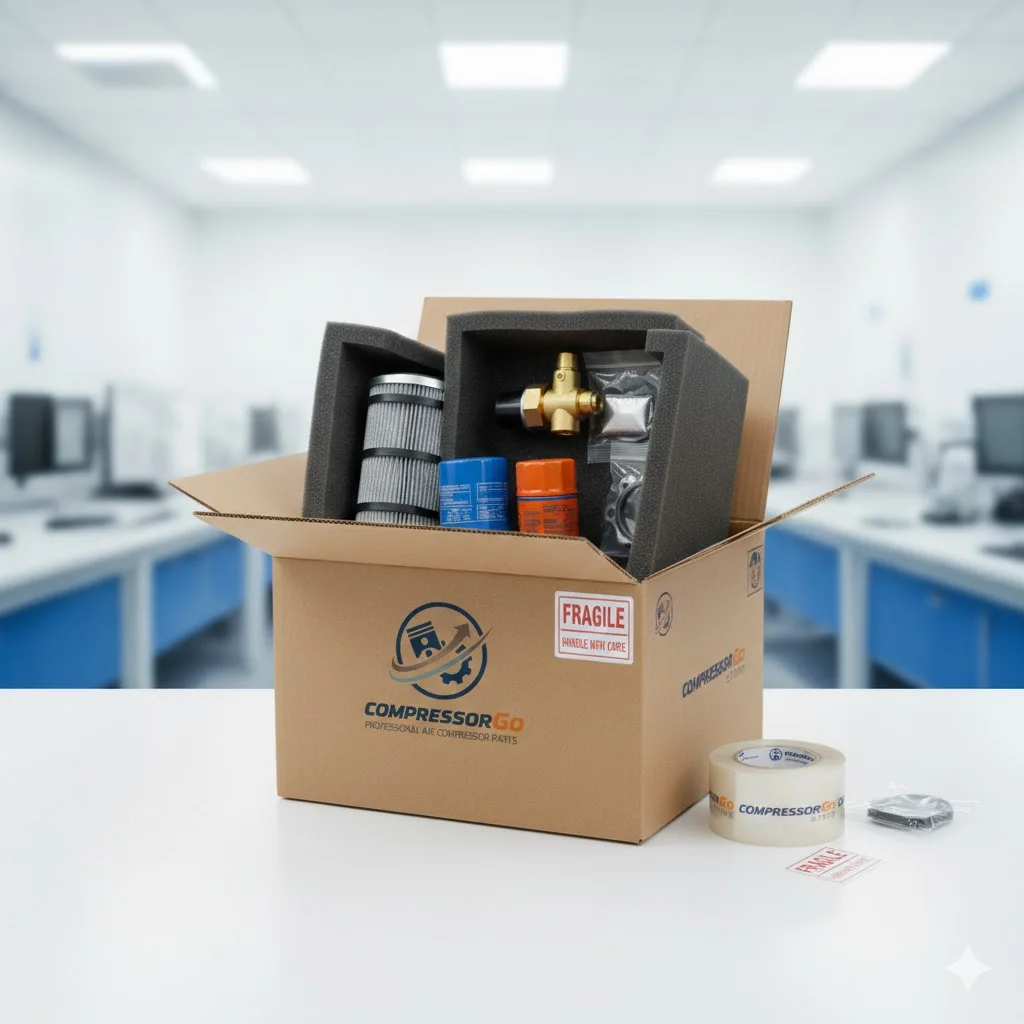 

Fits xcmg spare part mini hydraulic excavator engine air compressor 860115056 630-3509100A