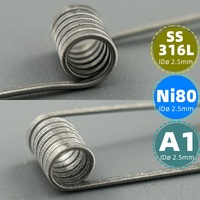 2,5 Mm/2.5mm Hole Diameter Alien-Shaped Torsion Spring Coil Ring 0/180 Degree MTL Angle CW/CCW CLAPTON for Car Repair