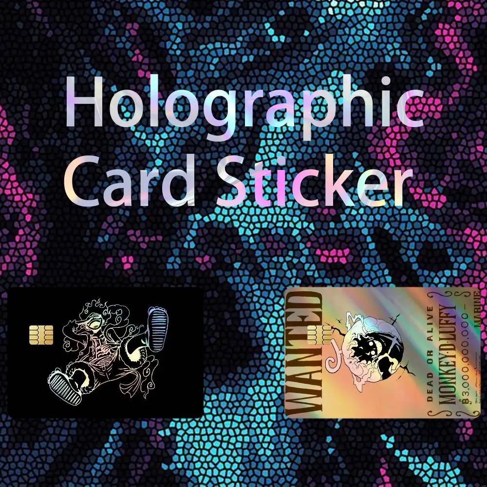 

Nika Gear 5 Laser Holographic No Fade Credit Bank Debit Card Skin Sticker Film