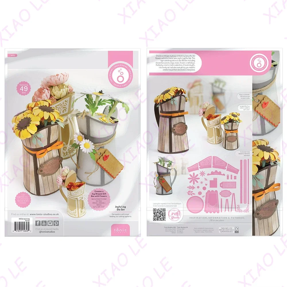 

Joyful Jug - Showcase Die Set New Arrival Cut Die Various Card Series Scrapbook Paper Craft Knife Mould Blade Punch Dies