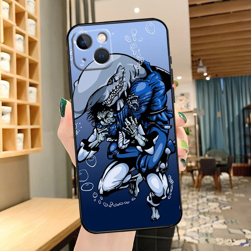 BJJ البرازيلي جيو جيتسو جراب هاتف آيفون 15 برو ماكس 14 13 12 11 16 برو ماكس ميني XR 15 16 زائد 16e غطاء كوكه