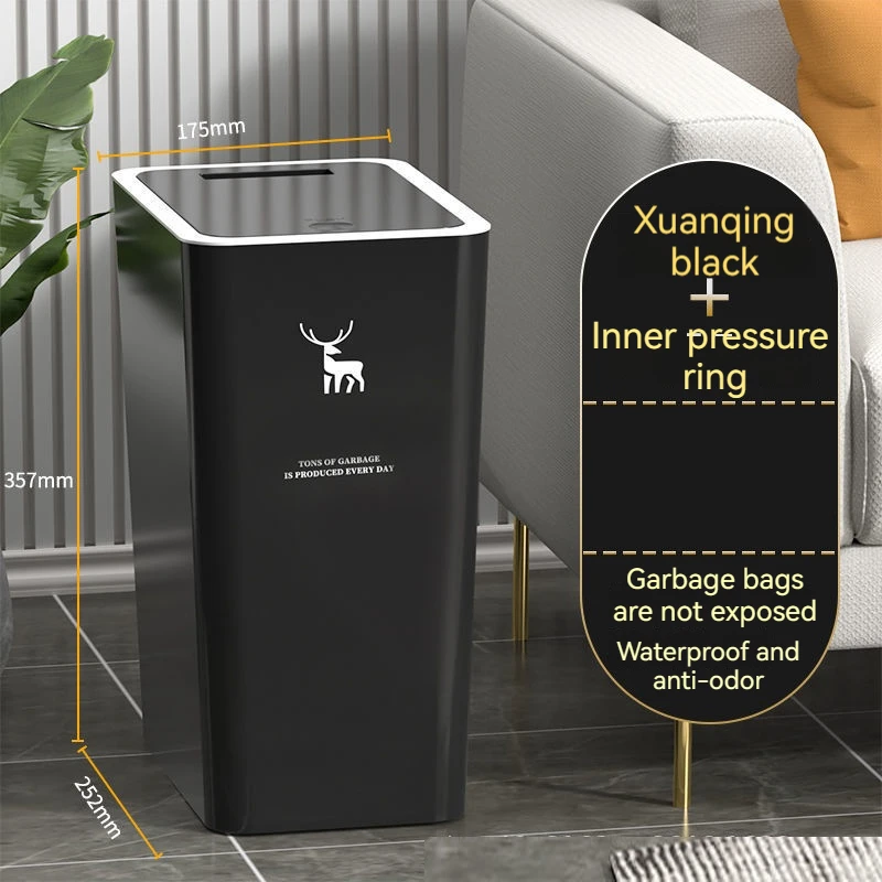

Мусорная корзина для унитаза, корзина для мусора, корзина для мусора для гостиной, кухни, туалета, корзина для дезодорирования, корзина для мусора