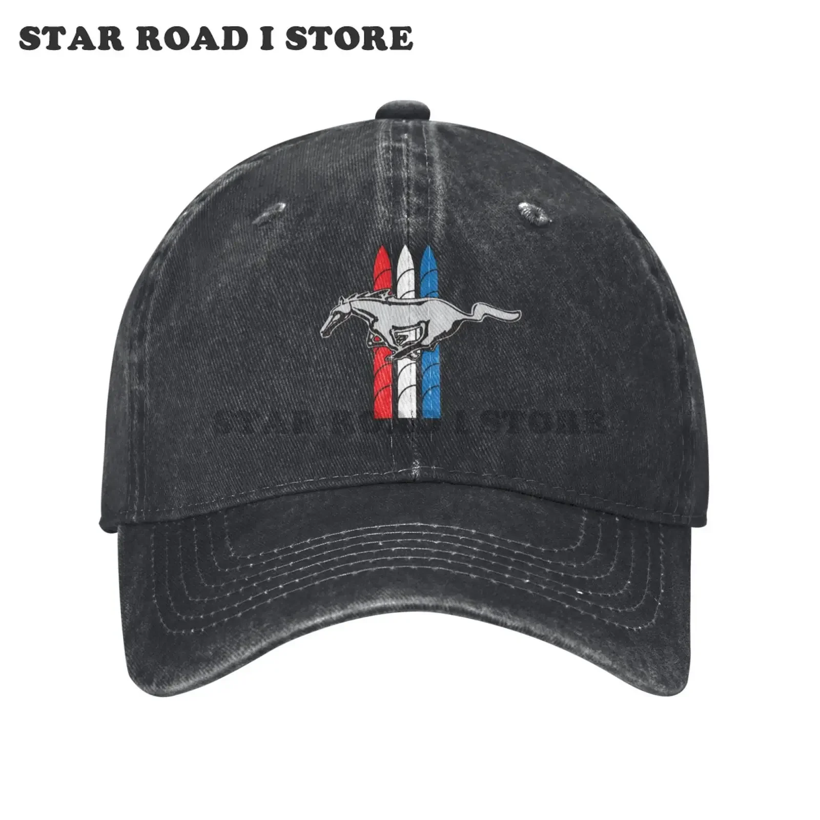 Рисунок 4 - Летние классические бейсболки с логотипом Mustang