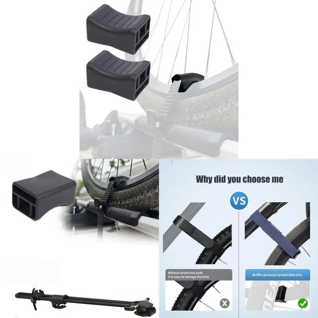 Bike Transport Strap Pad Cycle Transport Protective Pad Sleeve Upgrades for Rack Carrying Contact Curved Plastic Cushion Sleeve
