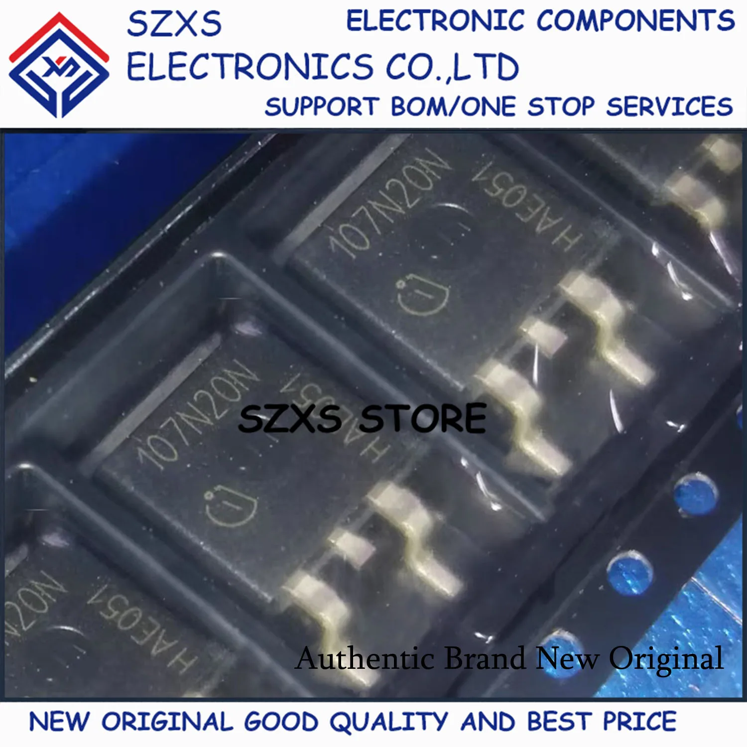 New Original 10Pcs 107N20N IPB107N20N TO-263 200V 88A MOSFET Field Effect Transistor In Stock Electronic Components Good Quality