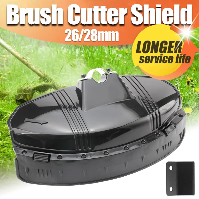 INDEL Brush Cutter Shield 24/26/28mm High Quality Mower Protection Baffle Petrol Grass Cutter Accessories Mower Grass GuardTools