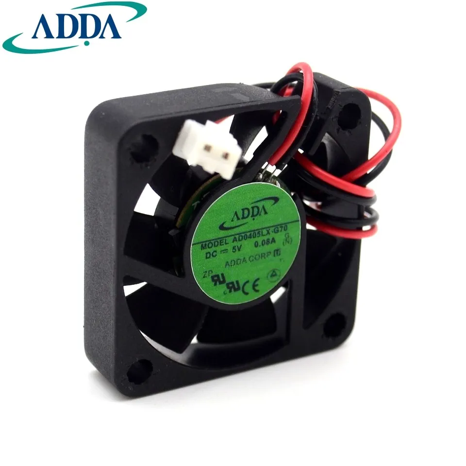 AD0405LX-G70 40mm 4cm DC 5V 0.08A 40x40x10 mm quiet mini silent axial cooling fan for ADDA 