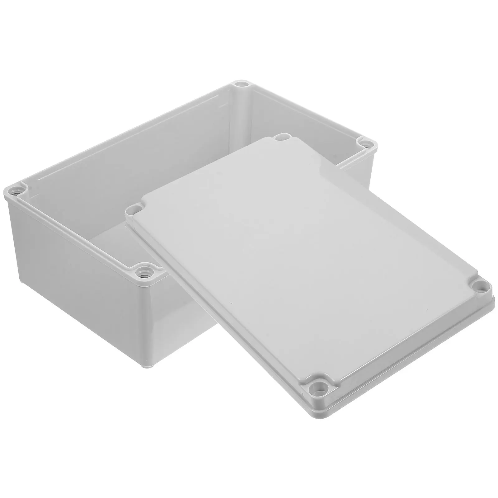 IP68 Waterproof Junction Box ABS Plastic Electrical Enclosure Dustproof for Indoor Outdoor Use