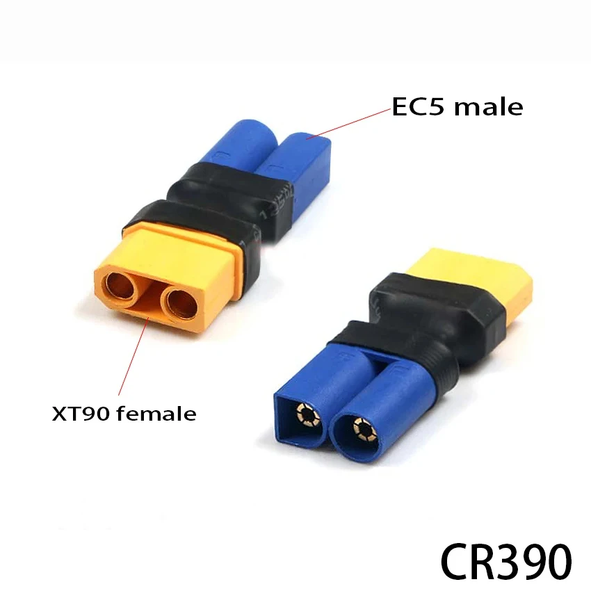 1pc EC5 Männlich Weiblich zu XT60 XT90 TRX T Stecker Männlich Weiblich Kein Draht Stecker Stecker Adapter für RC FPV fahrzeug Lipo Batterie Esc – Detail 8
