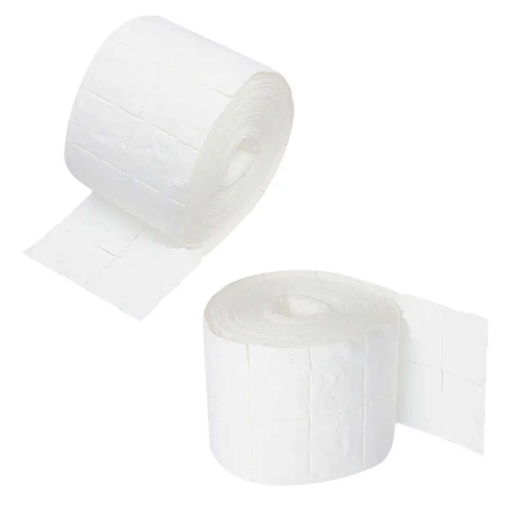 500Pcs Nail Polish Remover Pads Soft Absorbent Disposable Sanitary for Gel Polish Removal Manicure Pedicure Salon Home Use