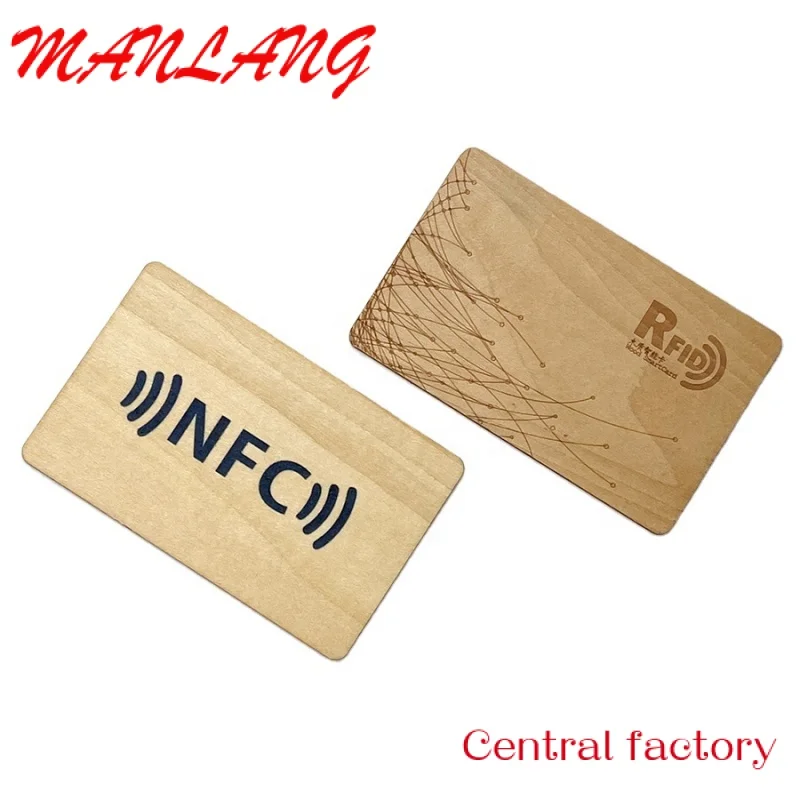 

Custom hol Eco Friendly N ip ooden RFID Card For Hotel