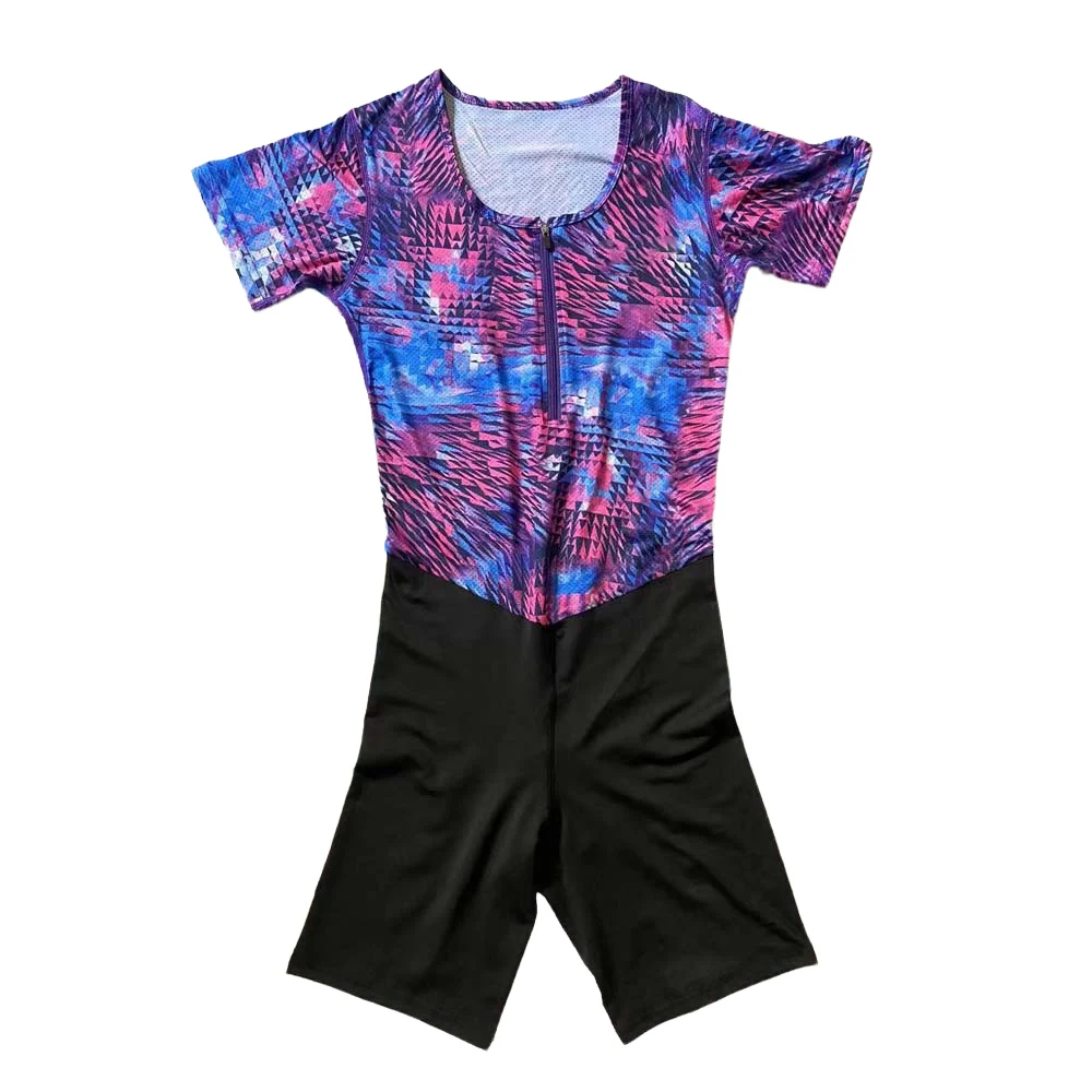 Men Run Sleeveless Tights Man Track & Field Fast Running Speed Running One Piece Suit