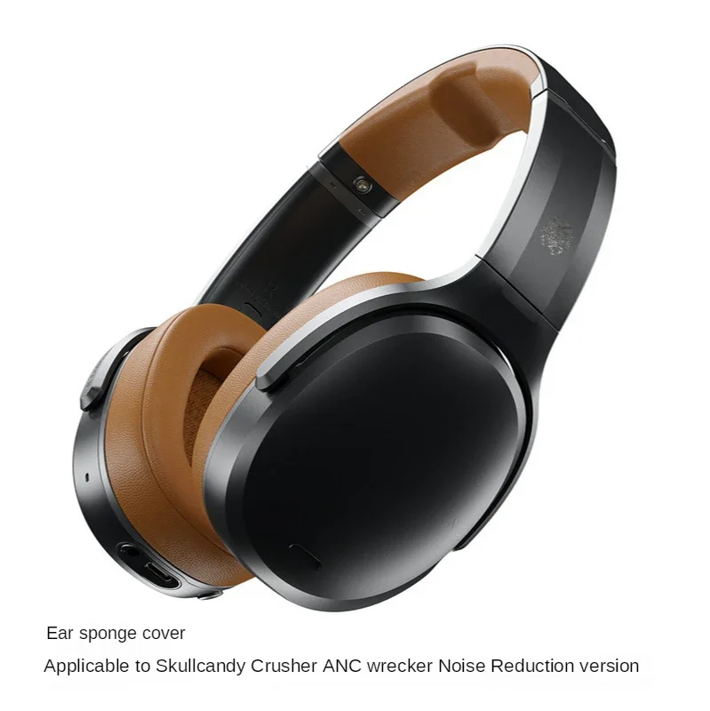 Geeignet für Skullcandy Crusher ANC Destroyer Noise Reduction Edition Kopfhörer-Schwammabdeckung, Ohrpolster