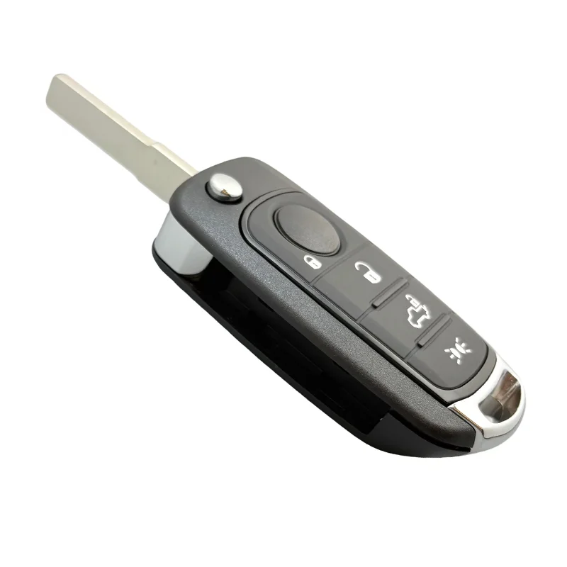 2ADPXFI5AM433TX 3/4Btn Replacement Flip Remote Key Fob 433MHz 4A Chip SIP22 Blade For Fiat 500X Tipo Egea Toro Crono 2016-2020
