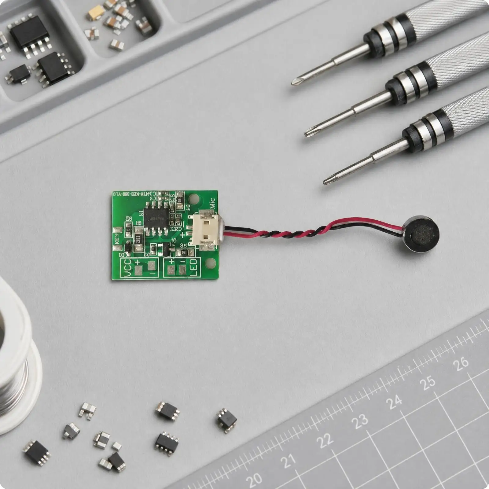 AI Offline Voice Recognition Module for Night Light Low Electric Potential Control Board Fiberglass PCB