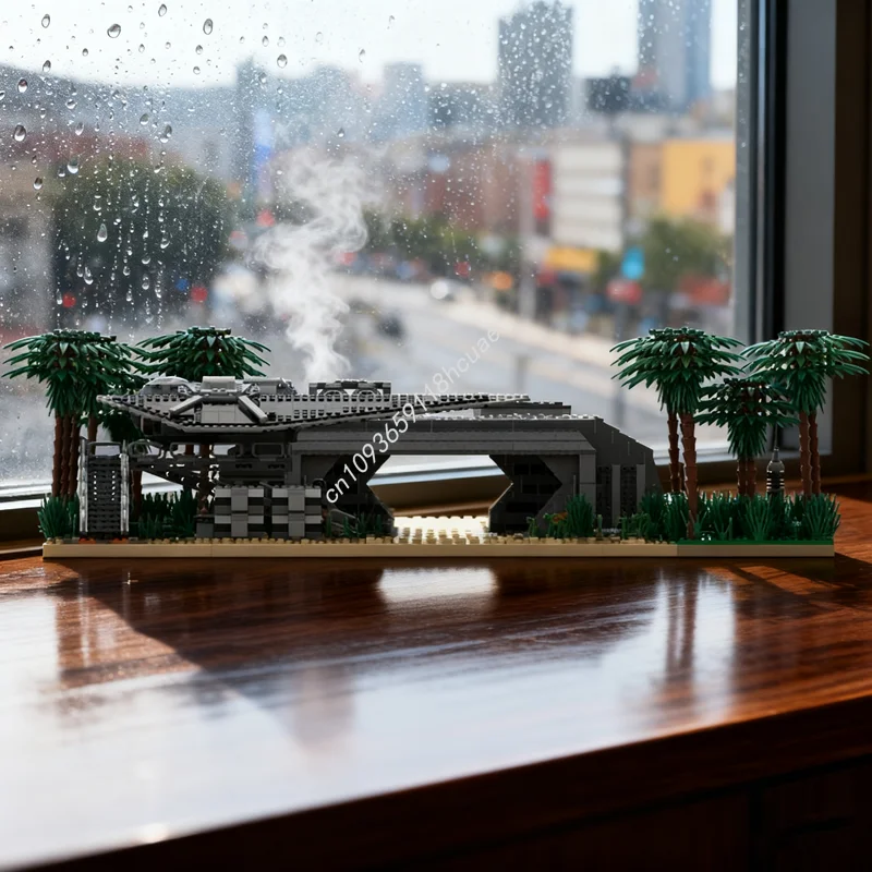 8185 قطعة MOC SW التعادل المهاجم الهبوط الوسادة سكاريف ستار معركة نموذج اللبنات لتقوم بها بنفسك اللعب فكرة هدية الكريسماس الطوب الاطفال عيد ميلاد