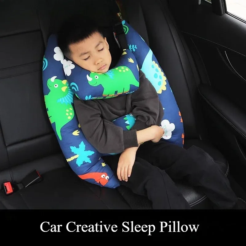 

Children's Car Sleeping Device Car Pillow Long-distance Bus Rear Seat Neck Protection Pillow Car Pillow Seat Belt Child Seat