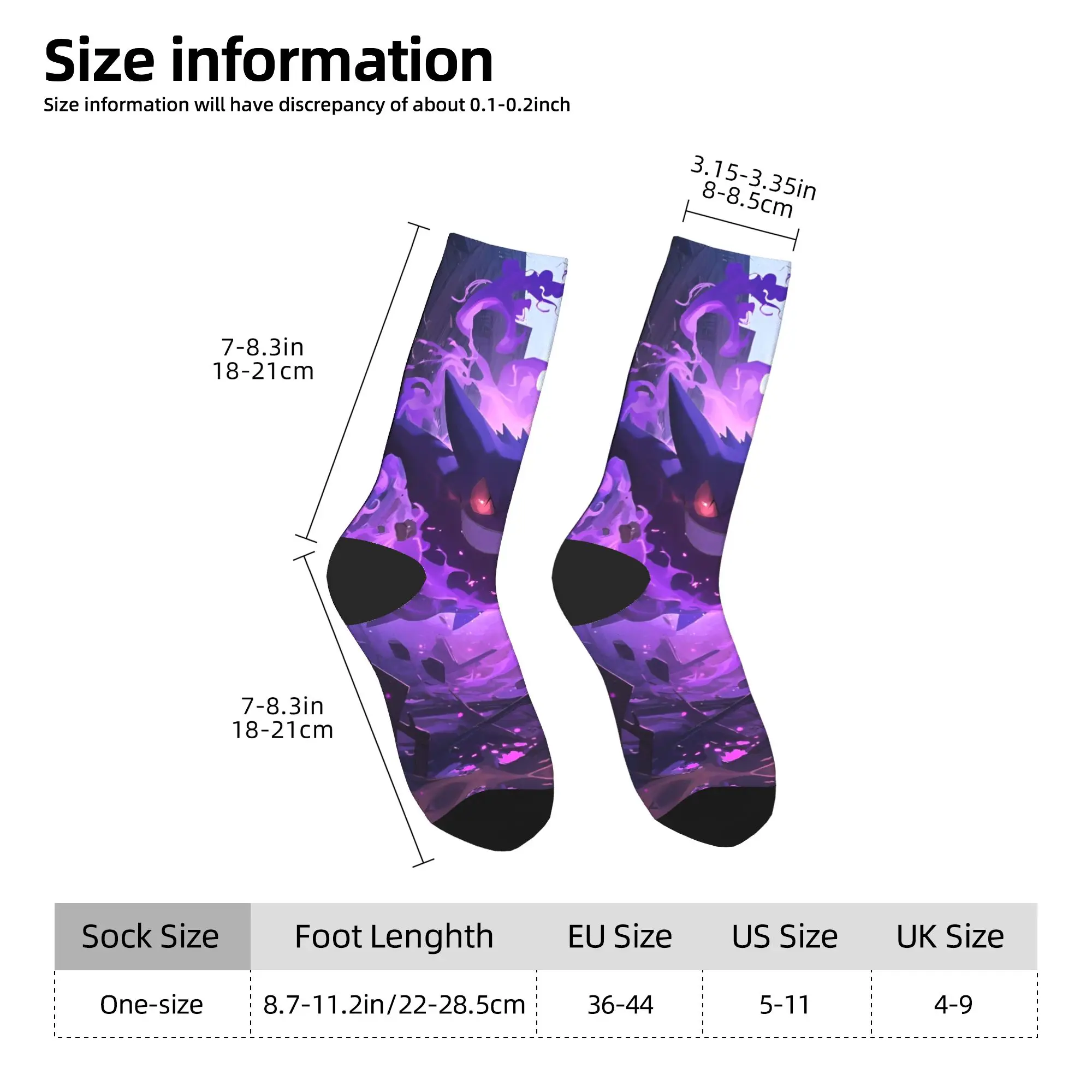 Japanese Anime G-Gengars Stockings Couple  Socks High Quality Kawaii Socks Autumn Skateboard Non Slip Design Socks Gift