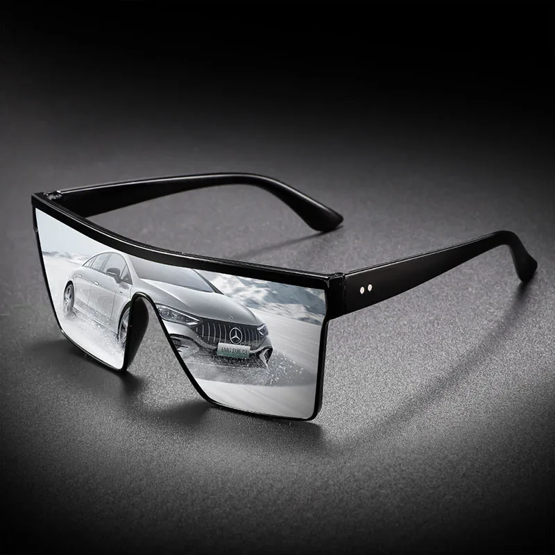 2-4PCS Übergroßen rahmen einteiliges Goggle Männer Frau Sonnenbrille Innen Zubehör Schutz Gears Anti Glare auto Fahren Gläser – Detail 3