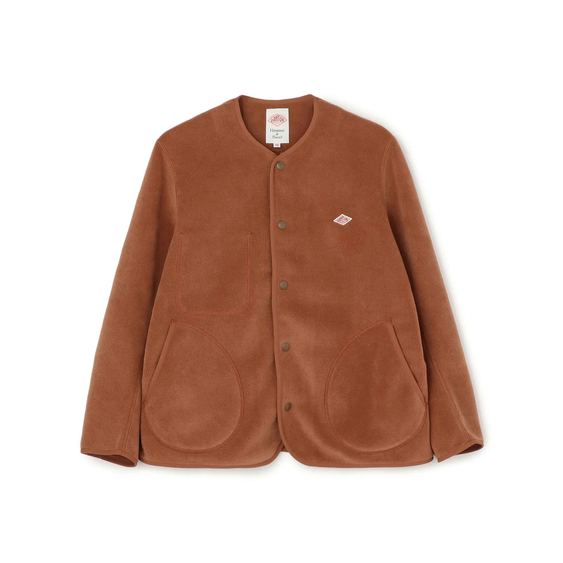 Casual Fleece Lined round Neck Oversized Jacket Versatile All Seasons Outerwear Women's Warmth Guaranteed Collaborative Edition