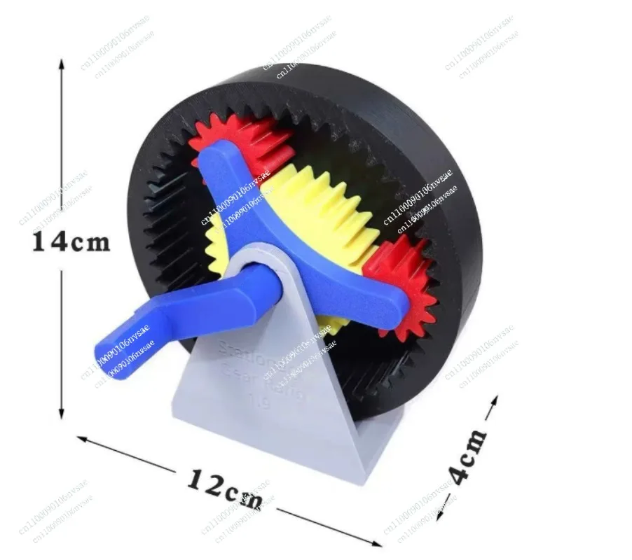 Transmission System Principle Kit 3D Printed Sun Gear DIY Assemble Planetary Gear Model Mechanical Gear Set
