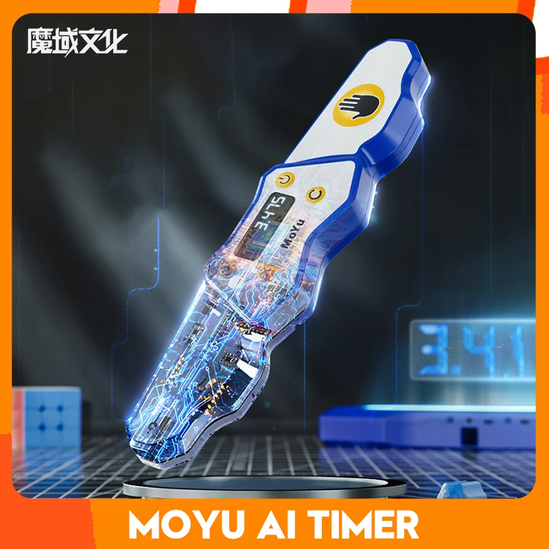 [CubeFun]MOYU AI Timer Magic Cube Professtional Speed Magico Cubo Moyu Timer for Competition Training Speed Cup Kid Toys Gifts