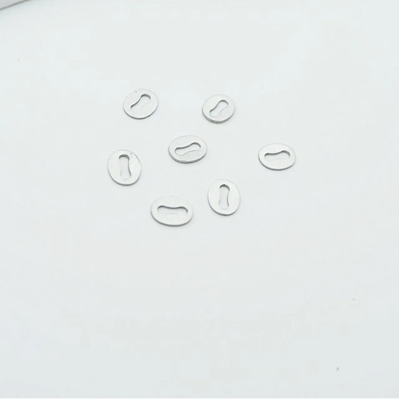 Fashion Jewelry Making Accessory 100P/Lot 925 Silver Plated  Mark 925 Hang Coupon Piece 4*5MM