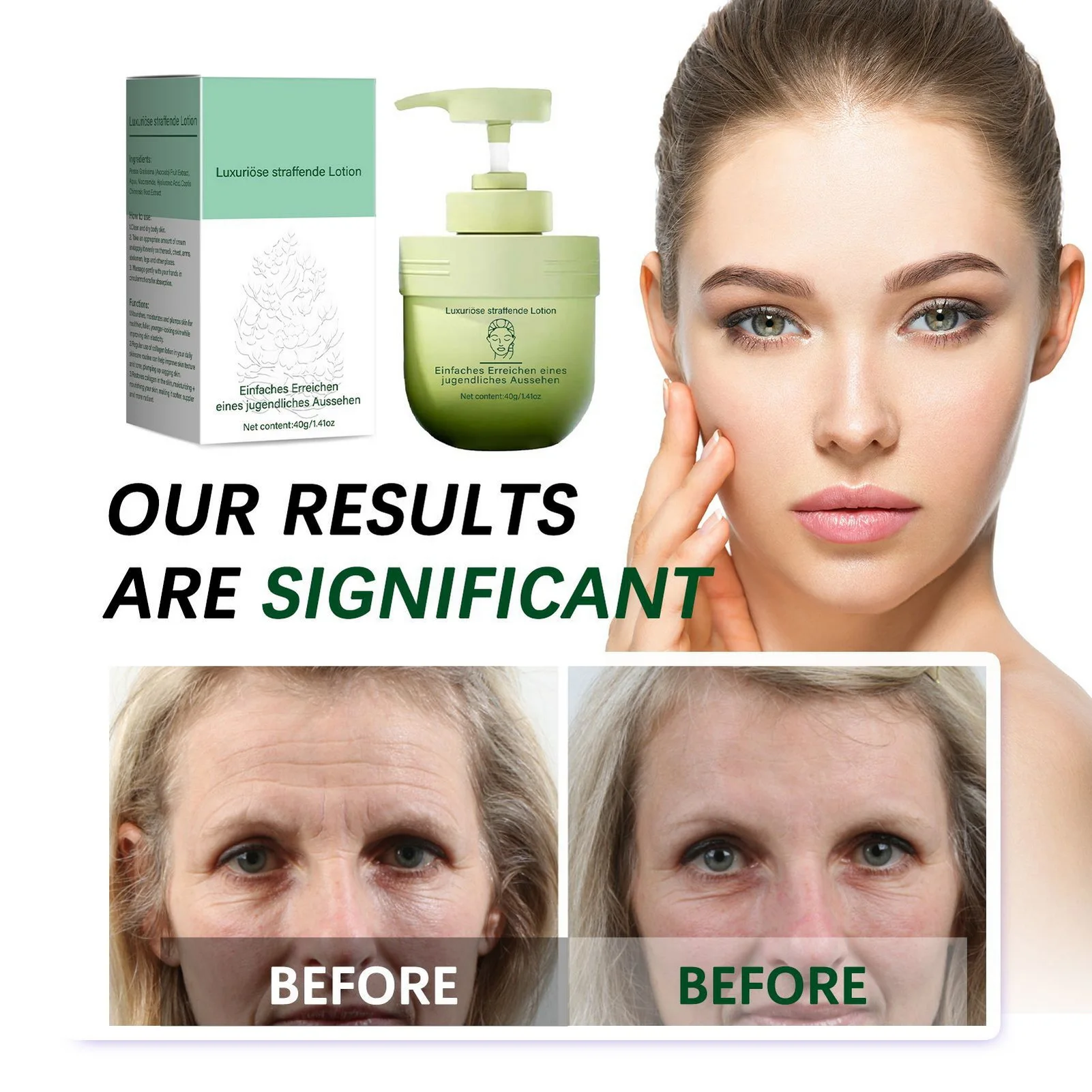 

Collagen Skin Repair Lifting Cream Anti-wrinkle Firming Multi-Purpose Cream for Girls Women Mom Girlfriend Gifts