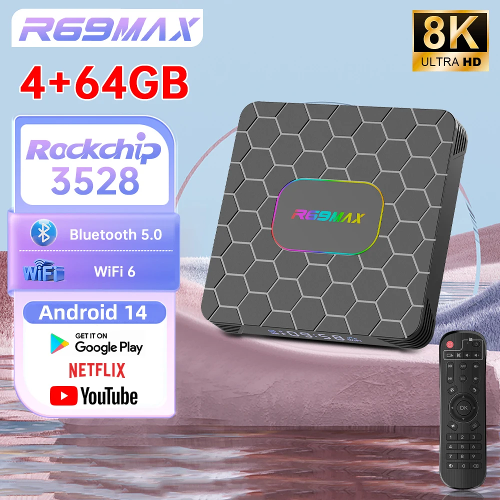 R69MAX Tv Box RK352…