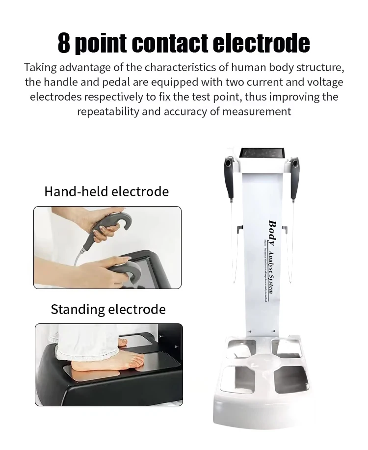 Most Accurate BIA Full Body Health Analyzer Body 270 Body Composition Analyzer Machine Composition Scanner Analysis Machine