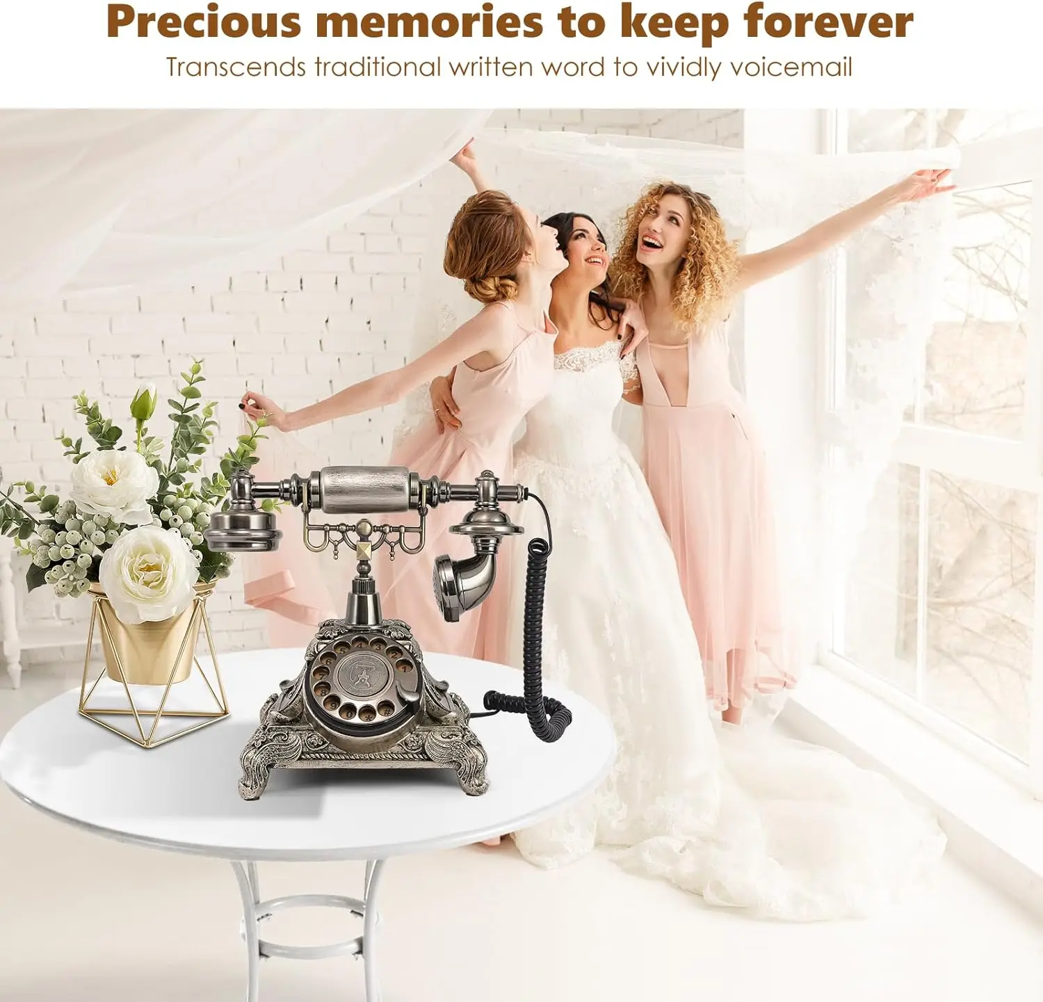 Antique Audio Guest Book Wedding Phone Message Recording Vintage Audio Message Book Vintage Message Book Confession Voicemail