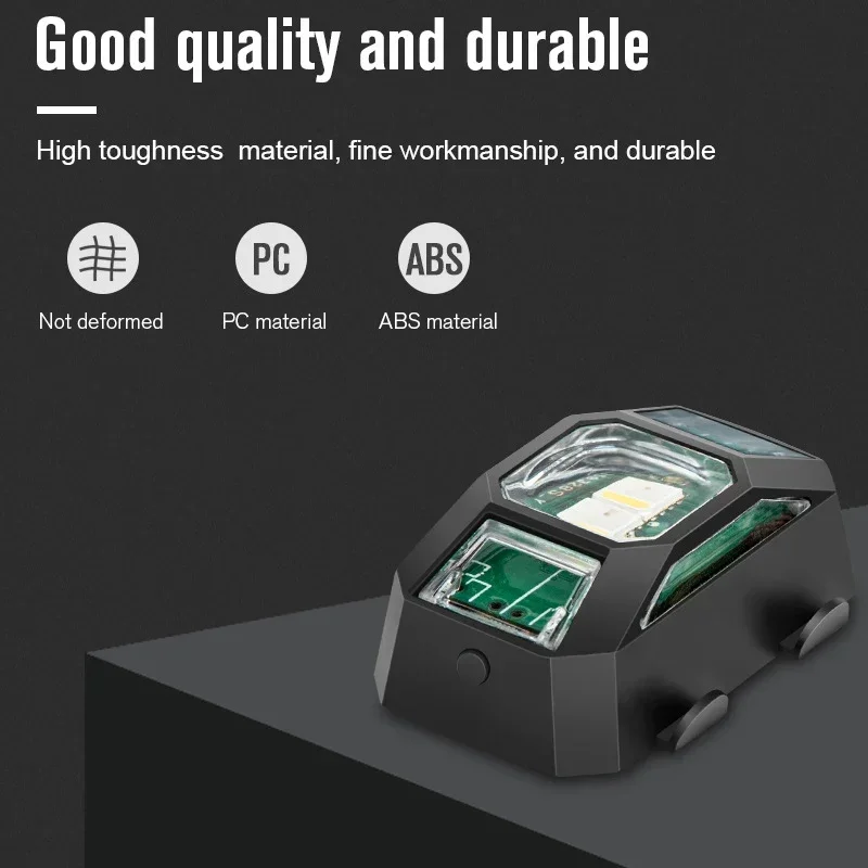 Powerwin Strobe Light For DJI Avata/Air 3/Mini 3 Pro/Mini 4 Drone Led Lights Night Flight Searchlight 4 Color Rechargeable Lamp