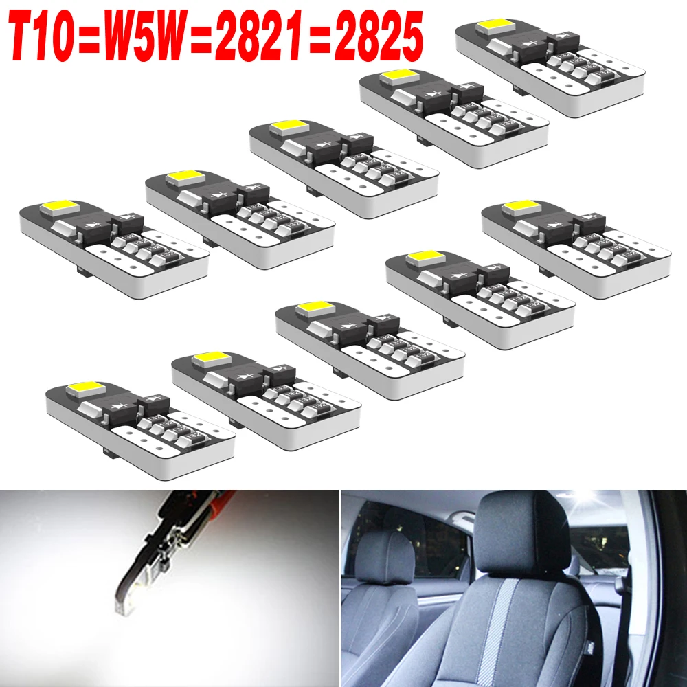 10X Canbus T10 W5W …