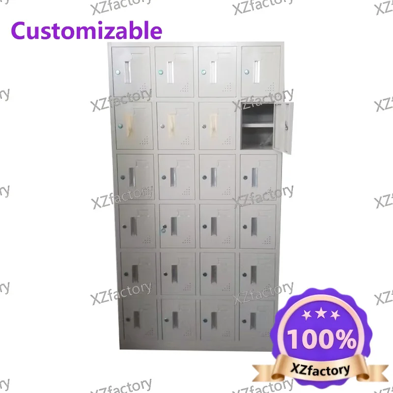 

Factory Direct 2026 Top Rated Wholesale 24 Door Locker Cabinet Lock Staff Dormitory Workshop Factory Shoe Cabinet