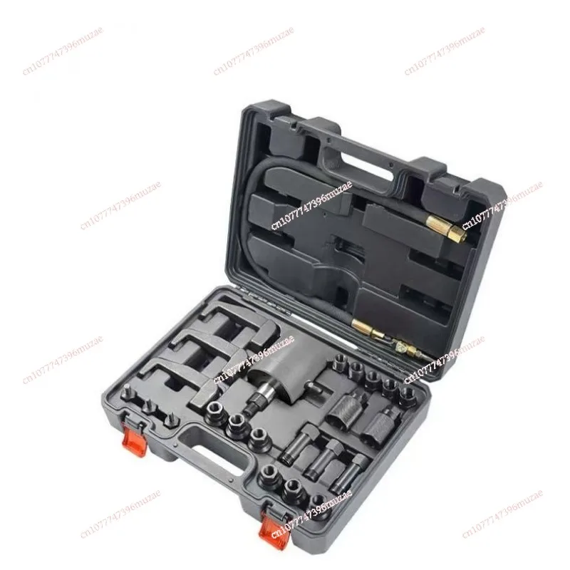 Pneumatic extractor is suitable for automotive DENSO diesel fuel injector. A set of extractors