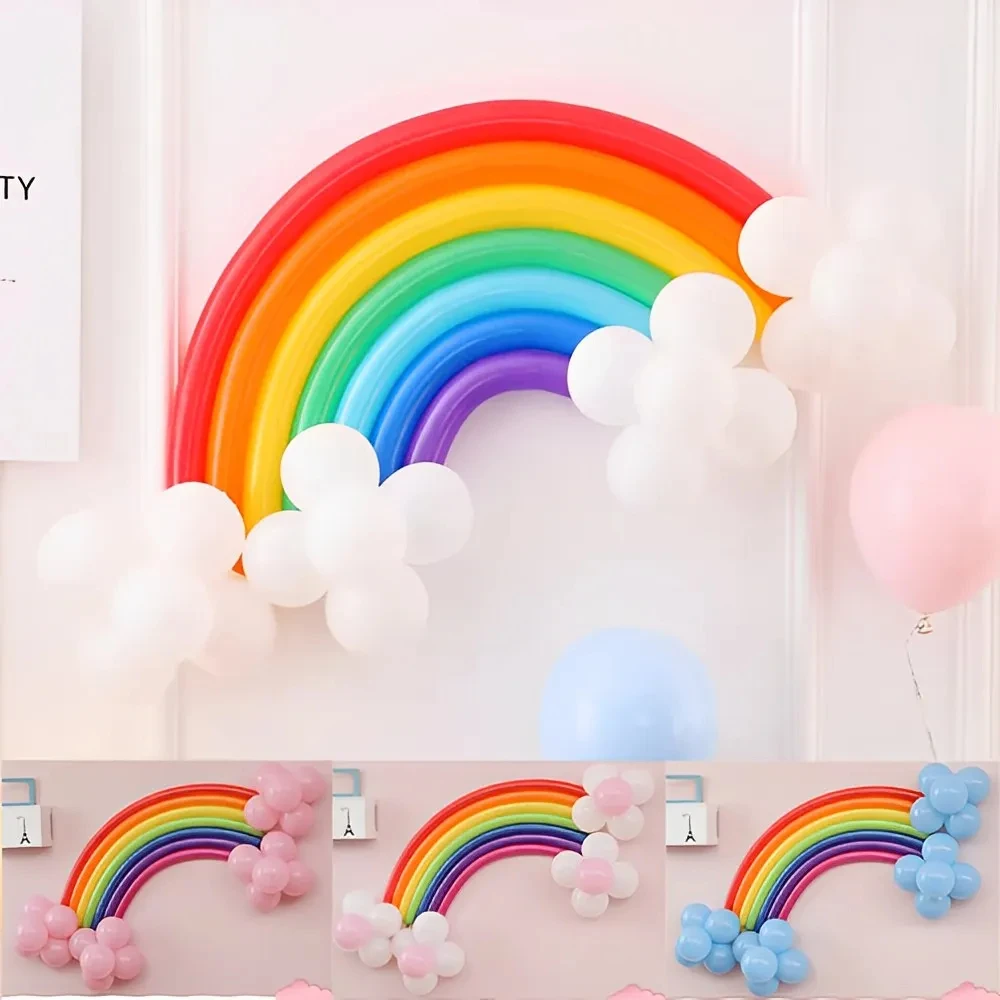 

29pcs DIY Rainbow Balloon Set For Birthday Wedding Party Decorations Christmas Kids Toys Baby Shower Balloons Accessory Supplies