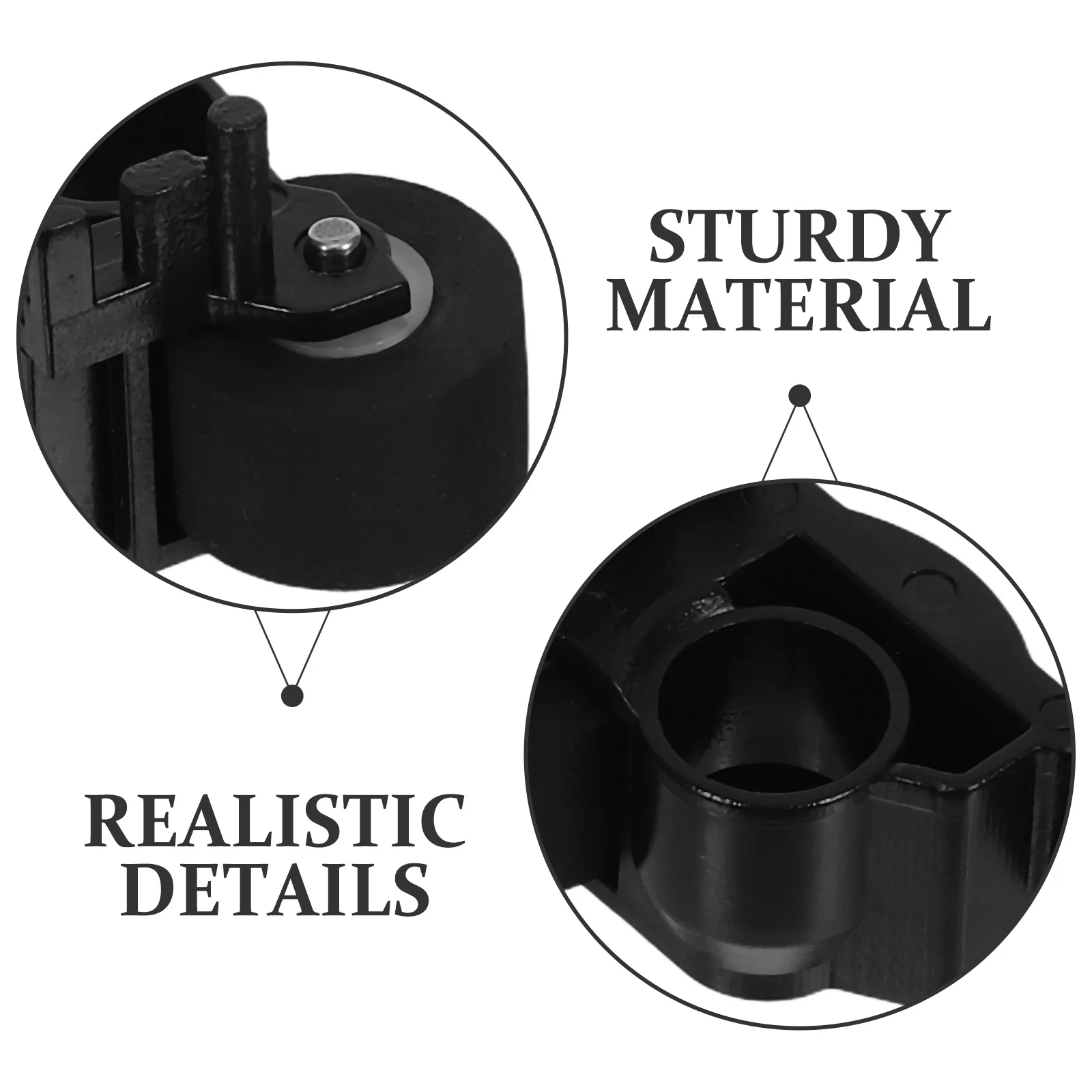 4 قطعة 10 مللي متر قرصة الأسطوانة لمشغل كاسيت عالية الأداء استبدال بكرة عملية سلسة منخفضة الضوضاء مثالية للشريط