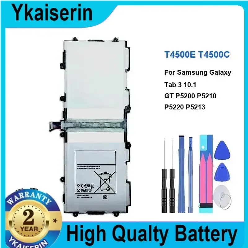 

Аккумулятор для планшета T4500E T4500C 6800 мАч для Samsung Galaxy Tab 3 10,1 GT P5200 P5210 P5220 P5213, аккумуляторы + трек-код