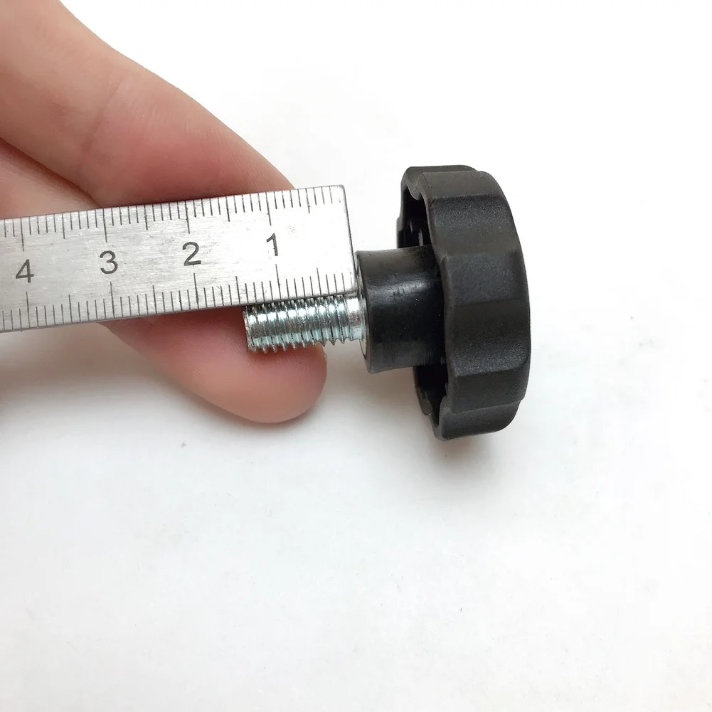 Fitness Equipment Bolt M8 Hand Knob For Indoor Use Plastic Material Ergonomic Handle Lightweight Rust Resistant