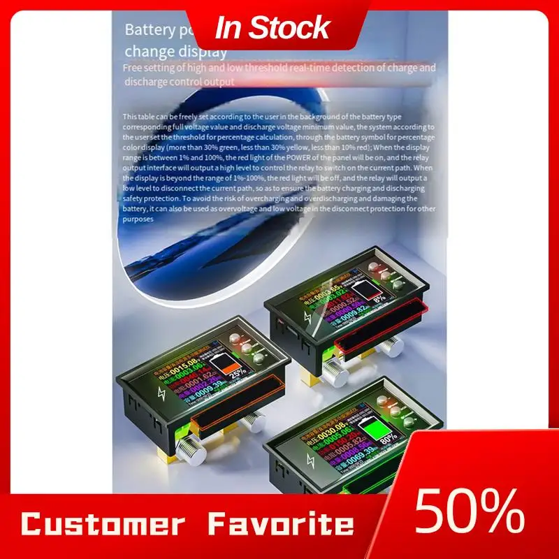 

Лидер продаж DC 0-420 В 200A Wi-Fi 2в1 тестер батареи/мощности DC цифровой дисплей ток напряжение тестер мощности тестер батареи