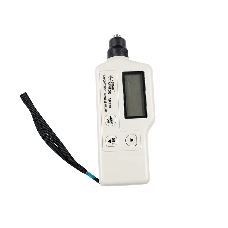 SMART SENSOR High Accuracy Handheld Digital Tester Coating Thickness Gauge AR930 Resolution:0.1um Measuring Range:0-1800um