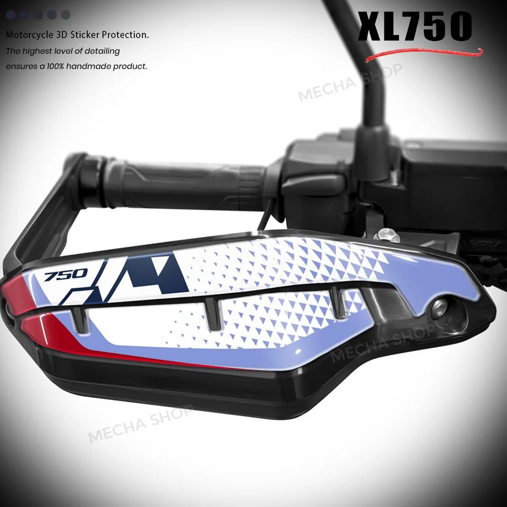 Motorcycle Handguard Stickers Hand Guard Shield Protection Decals For XL750 Transalp 2025 3D stickers