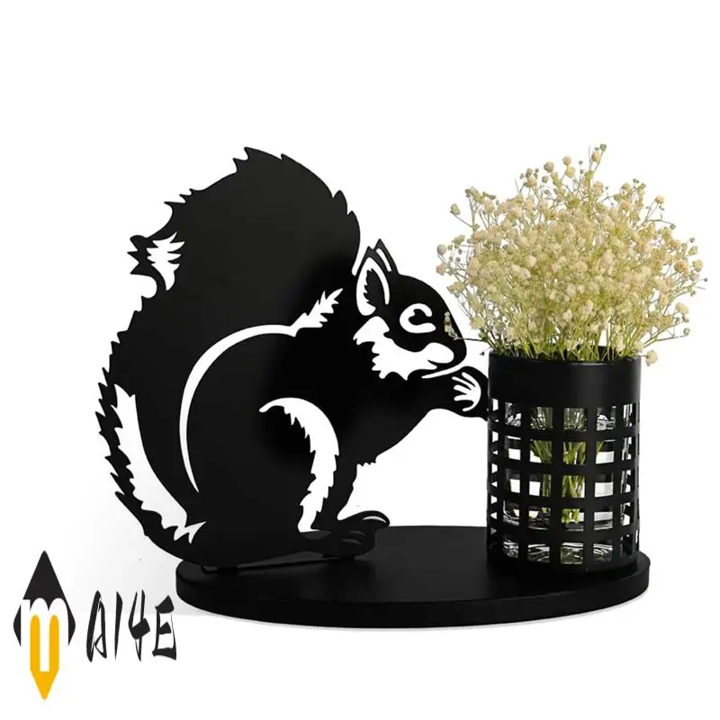 

Cat Pencil Holder For Desk Organizer Pen Holder For Bedroom/Office, Metal Cut Home Decor For Table Centerpiece