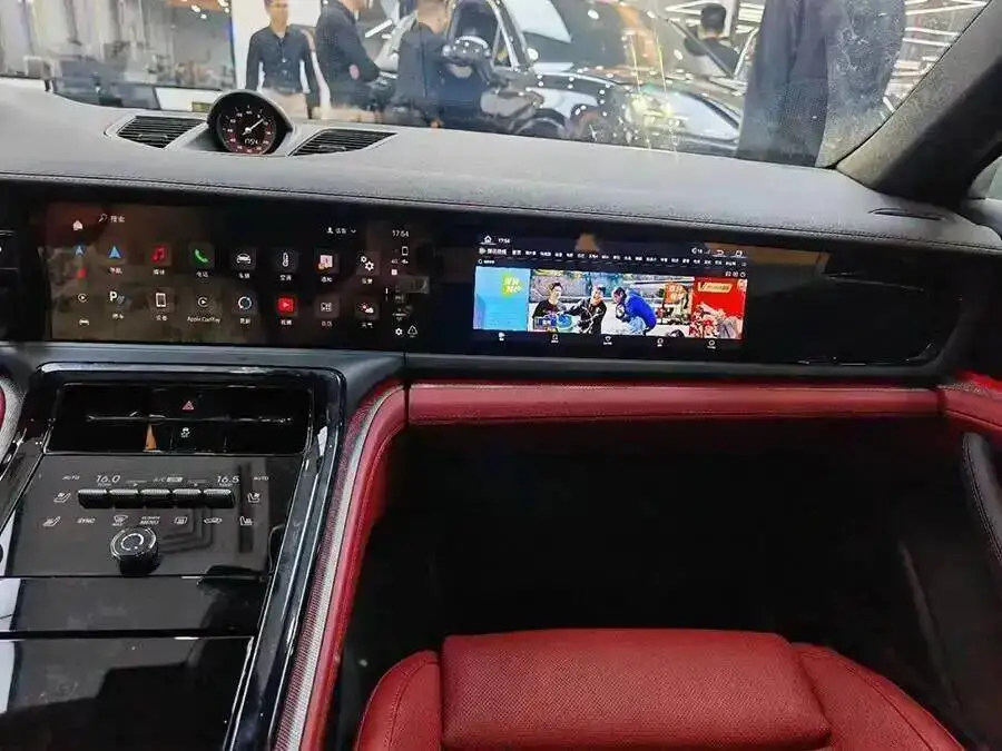 Dual-Screen CarPlay für Porsche Panamera 2010-2017 Intelligentes Navigationssystem GPS Aufgerüstetes Interaktives System – Detail 16