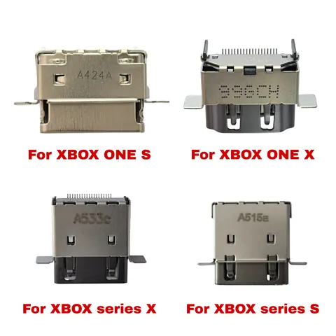 1-5PCS Original For XBOX Series S X HDMI-compatible Port Socket Interface Connector Replacement For XBOX ONE Slim X