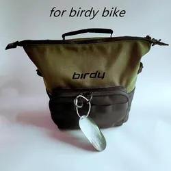 Folding bicycle frame bag for birdy shoulder bag back includes back bag birdy cycling professional storage bag 8L